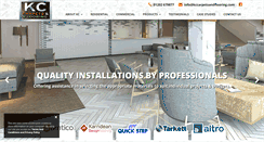 Desktop Screenshot of kccarpetsandflooring.com