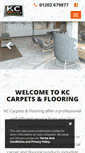 Mobile Screenshot of kccarpetsandflooring.com